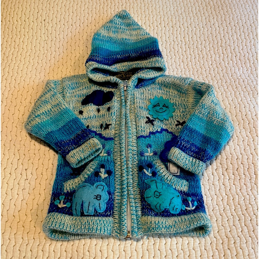 Toddler hooded sweater 18-24mo